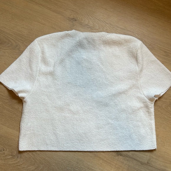 Bec + Bridge Fifi Knit Top Ecru - Picture 3 of 4